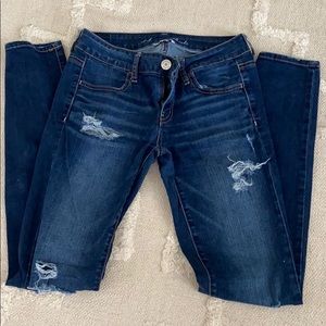 American Eagle Ripped Skinny Jeans